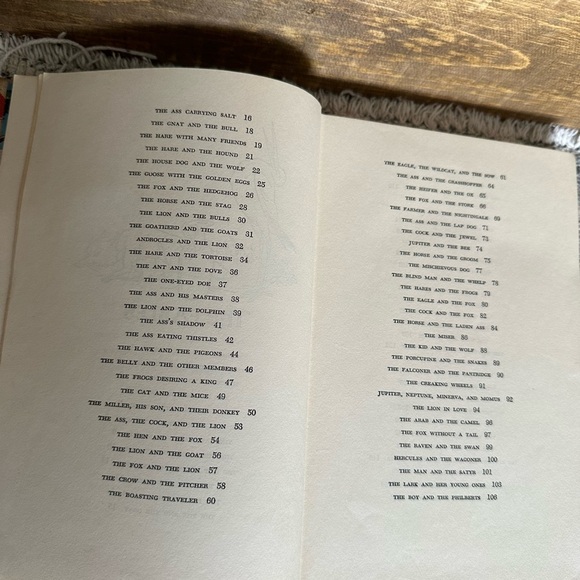 1947 Children's Book Aesop's Fables, Fritz Kredel, Published Grosset & Dunlap - Picture 14 of 16